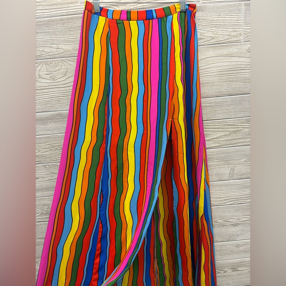 Buddy Love Multicolor Striped Maxi Skirt